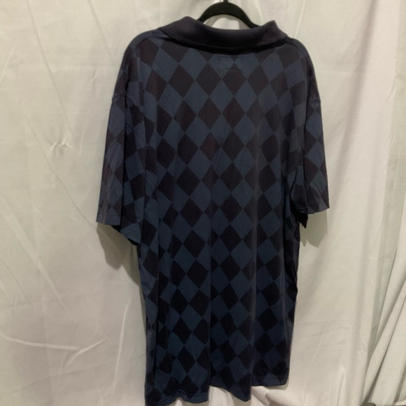 Foundry Supply Co Mens Big & Tall Quick Dry Polo Short Sleeve Size 2XL Navy - Picture 8 of 10